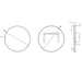 Crosswater Infinity Non-Illuminated Mirror - 500mm x 500mm