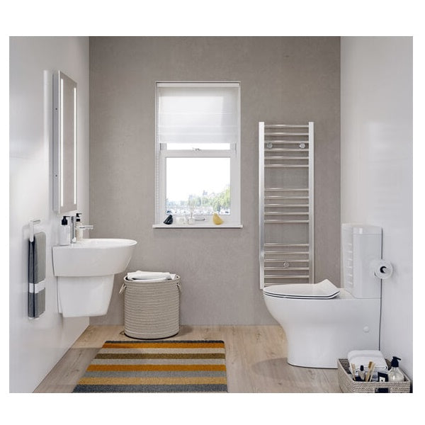 Crosswater Kai Compact Close Coupled Toilet With Cistern