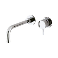 Crosswater Kai Lever 2 Hole Wall Mounted Basin Mixer Tap