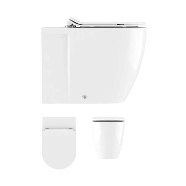 Crosswater Kai X Back To Wall Toilet With Soft Close Seat