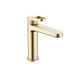 Crosswater Lazo Deck Mounted Mono Basin Mixer Tap - Brushed