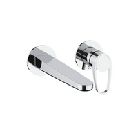 Crosswater Lazo Wall Mounted 2 Hole Basin Mixer Tap