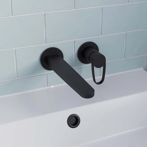 Crosswater Lazo Wall Mounted 2 Hole Basin Mixer Tap