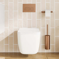 Crosswater Libra Rimless Wall Hung Toilet With Soft Close Seat