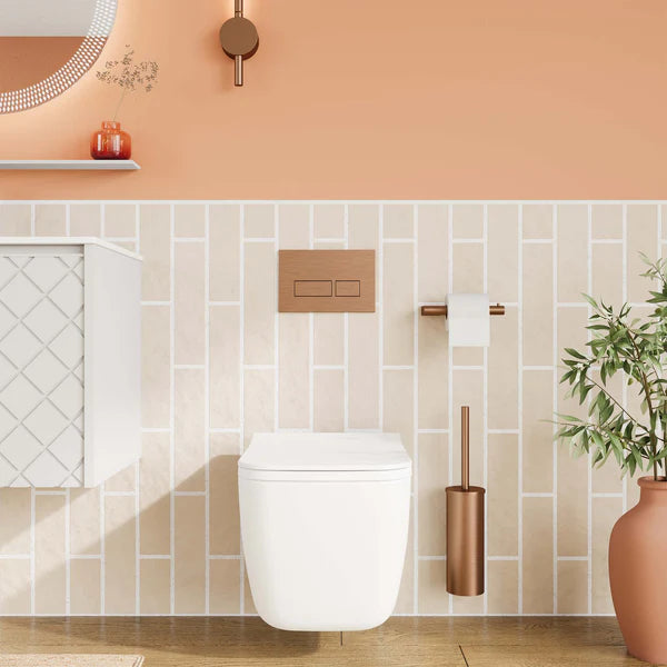 Crosswater Libra Rimless Wall Hung Toilet With Soft Close Seat