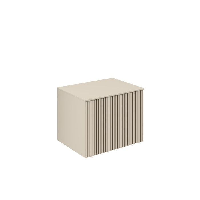 Crosswater Limit 1 Drawer Wall Hung Vanity Unit With Gold