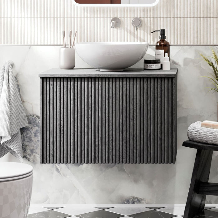 Crosswater Limit 1 Drawer Wall Hung Vanity Unit with Worktop