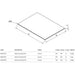 Crosswater Mada 1 Drawer Wall Hung Vanity Unit