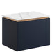 Crosswater Mada 1 Drawer Wall Hung Vanity Unit