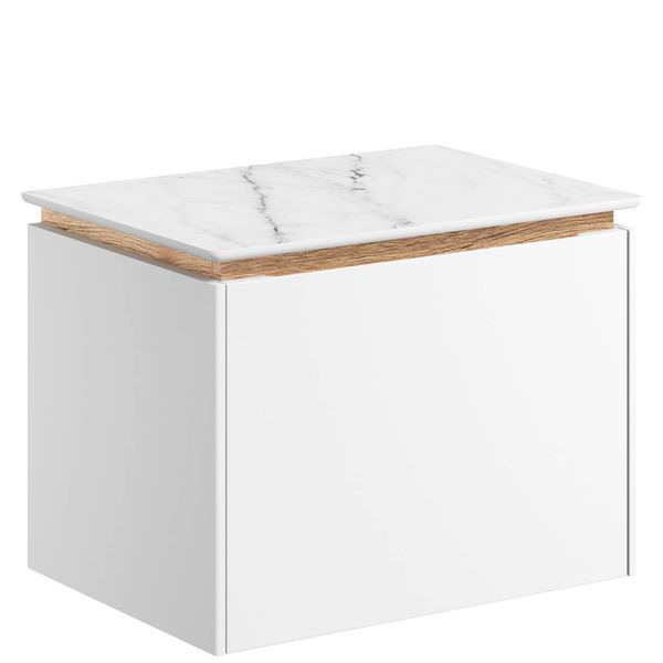 Crosswater Mada 1 Drawer Wall Hung Vanity Unit