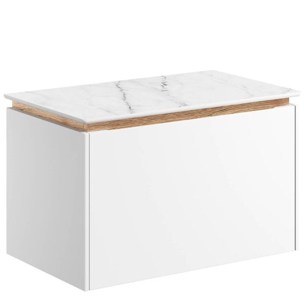 Crosswater Mada 1 Drawer Wall Hung Vanity Unit