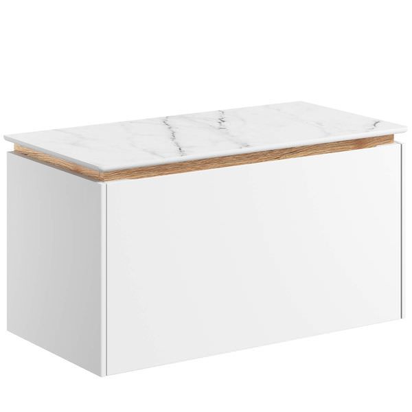 Crosswater Mada 1 Drawer Wall Hung Vanity Unit