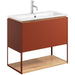 Crosswater Mada 1 Drawer Wall Hung Vanity Unit With Mineral