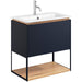 Crosswater Mada 1 Drawer Wall Hung Vanity Unit With Mineral