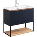 Crosswater Mada 1 Drawer Wall Hung Vanity Unit With Mineral