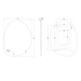 Crosswater Mada Illuminated LED Mirror - Illuminated Mirrors
