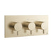 Crosswater MPRO 2 Outlet 3 Handle Landscape Concealed