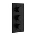 Crosswater MPRO 2 Outlet 3 Handle Portrait Concealed
