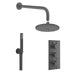 Crosswater MPRO 2 Outlet 3 Handles Thermostatic Shower