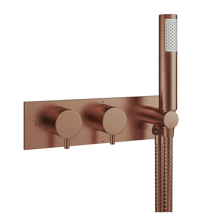 Crosswater MPRO 2 Outlet 2 Handle Thermostatic Bath