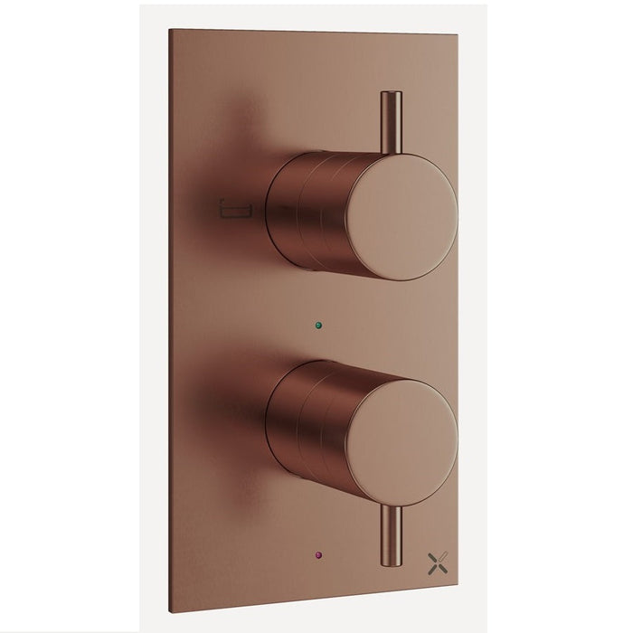 Crosswater MPRO 2 Outlet 2 Handle Thermostatic Bath