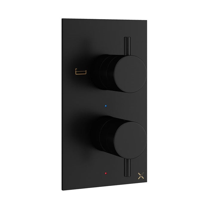 Crosswater MPRO 2 Outlet 2 Handle Thermostatic Bath