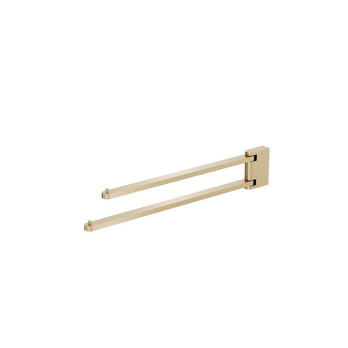 Crosswater MPRO 2 Swivel Towel Rail - Brushed Brass - Towel