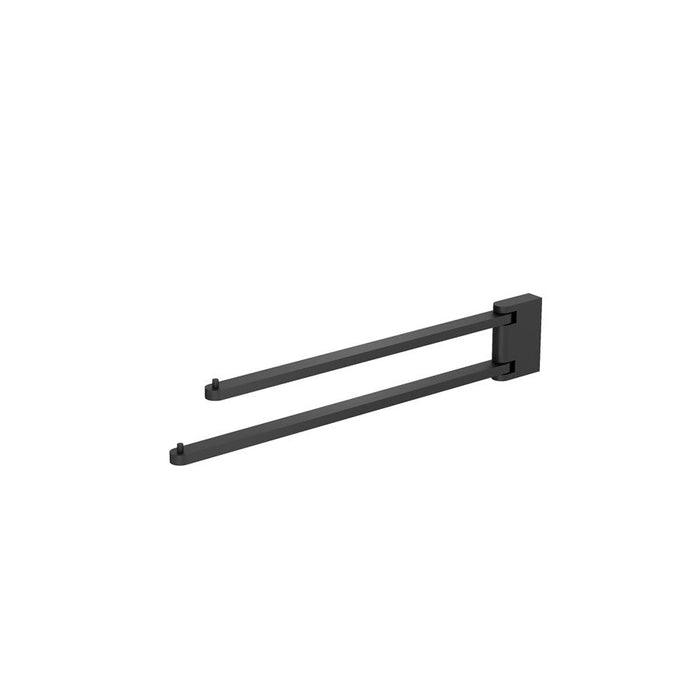 Crosswater MPRO 2 Swivel Towel Rail - Matt Black - Towel