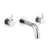 Crosswater MPRO 3 Hole Wall Mounted Bath Filler Tap
