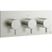 Crosswater MPRO 3 Outlet 3 Handle Landscape Concealed