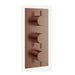 Crosswater MPRO 3 Outlet 3 Handle Portrait Concealed