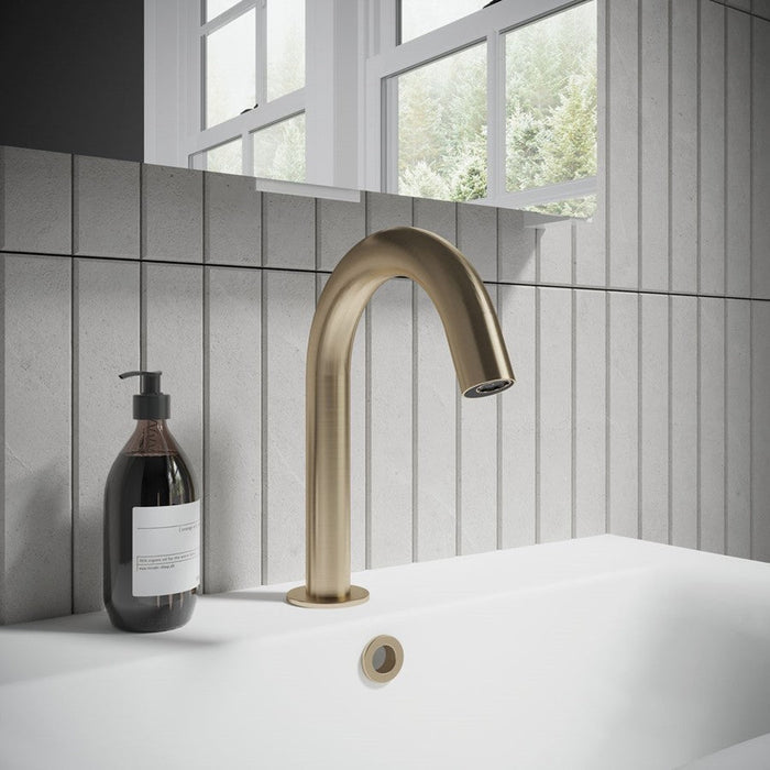 Crosswater MPRO Deck Mounted Basin Sensor Spout - 150mm