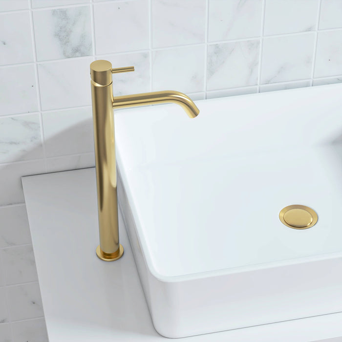 Crosswater MPRO Deck Mounted Tall Basin Mixer - Taps