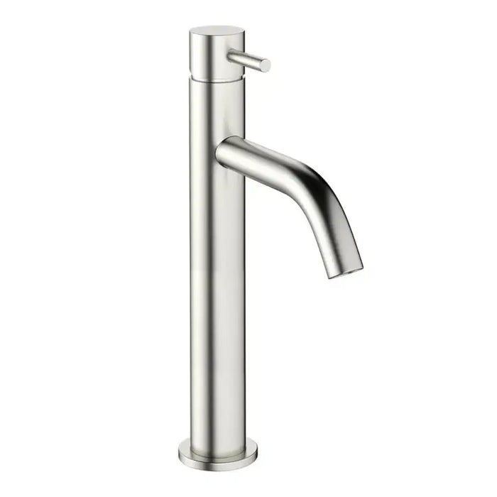 Crosswater MPRO Deck Mounted Tall Basin Mixer - Brushed 