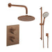 Crosswater MPRO Dual Outlet Shower Set with Rain Head