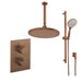 Crosswater MPRO Dual Outlet Shower Set with Rain Head