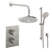 Crosswater MPRO Dual Outlet Shower Set with Rain Head and 