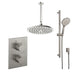Crosswater MPRO Dual Outlet Shower Set with Rain Head and 