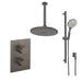 Crosswater MPRO Dual Outlet Shower Set with Rain Head