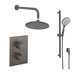 Crosswater MPRO Dual Outlet Shower Set with Rain Head