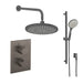 Crosswater MPRO Dual Outlet Shower Set with Rain Head