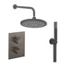 Crosswater MPRO Dual Outlet Shower Set with Rain Head