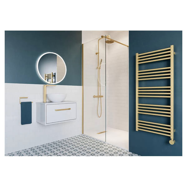 Crosswater MPRO Electric Heated Towel Rail - 1140mm x 480mm