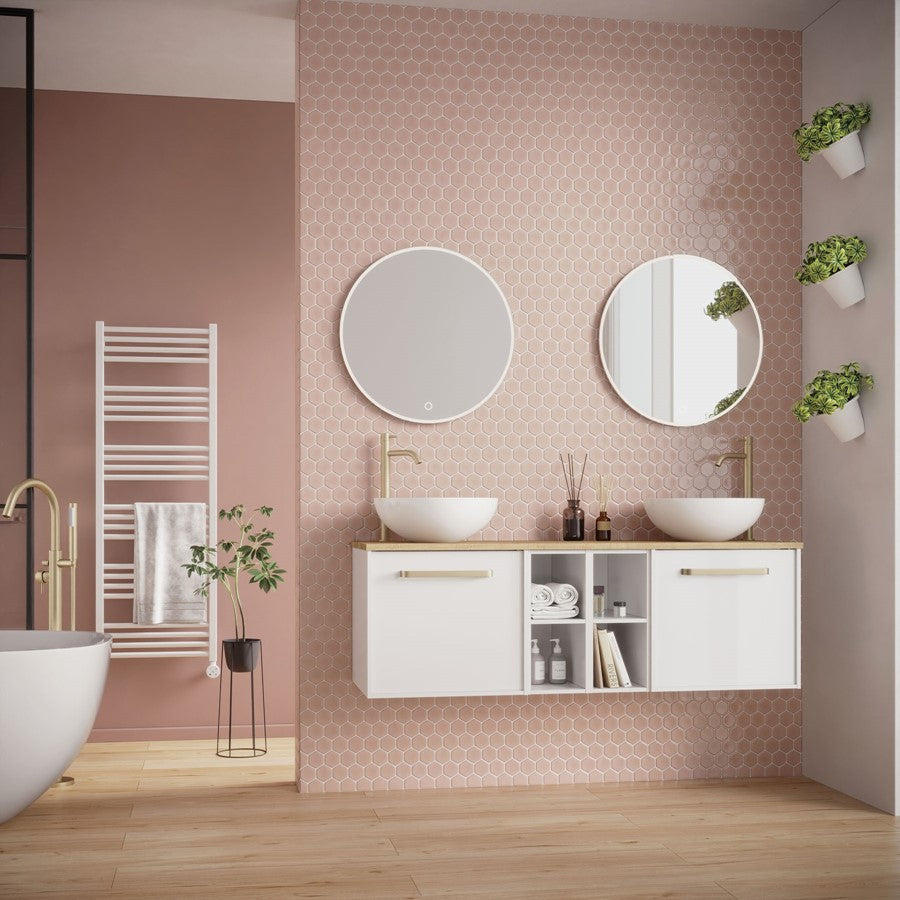 Crosswater MPRO Electric Heated Towel Rail - 1380mm x 480mm