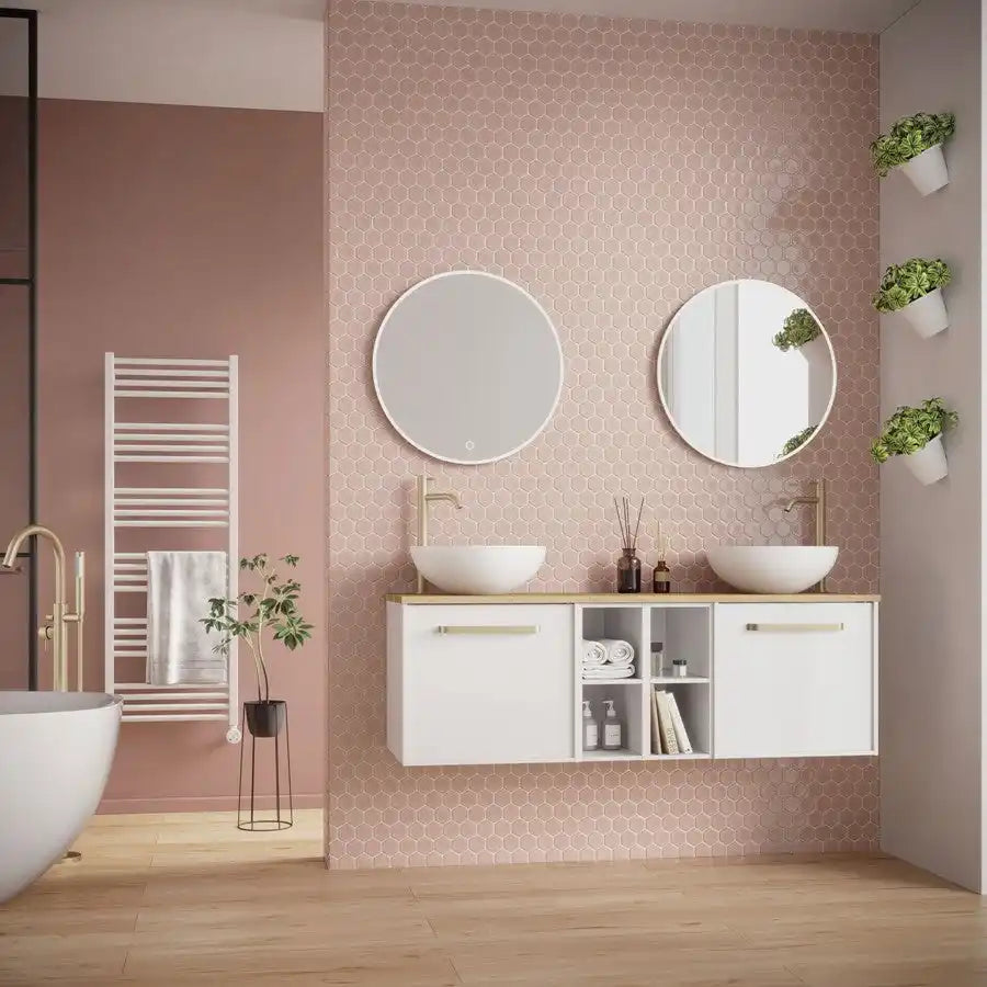 Crosswater MPRO Electric Heated Towel Rail - 1380mm x 480mm