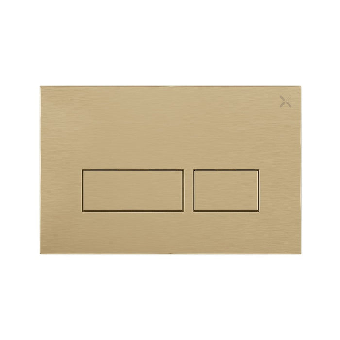 Crosswater MPRO Flush Plate - Brushed Brass - Flush Plates