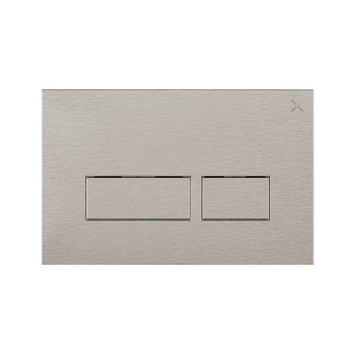 Crosswater MPRO Flush Plate - Brushed Stainless Steel