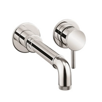 Crosswater MPRO Industrial Basin 2 Hole Set - Chrome - Basin