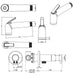 Crosswater MPRO Integrated Douche Valve Handset And Holder
