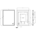 Crosswater MPRO Lit Illuminated Mirror - 500mm x 700mm